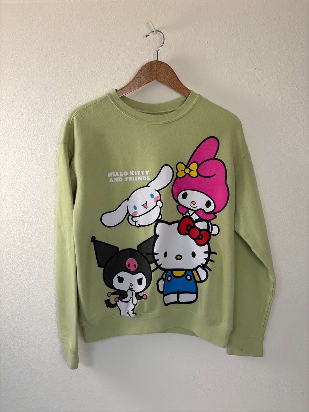 Hello Kitty & Friends Sweatshirt Crewneck Sanrio Anime Kpop Cute Cozy Playful